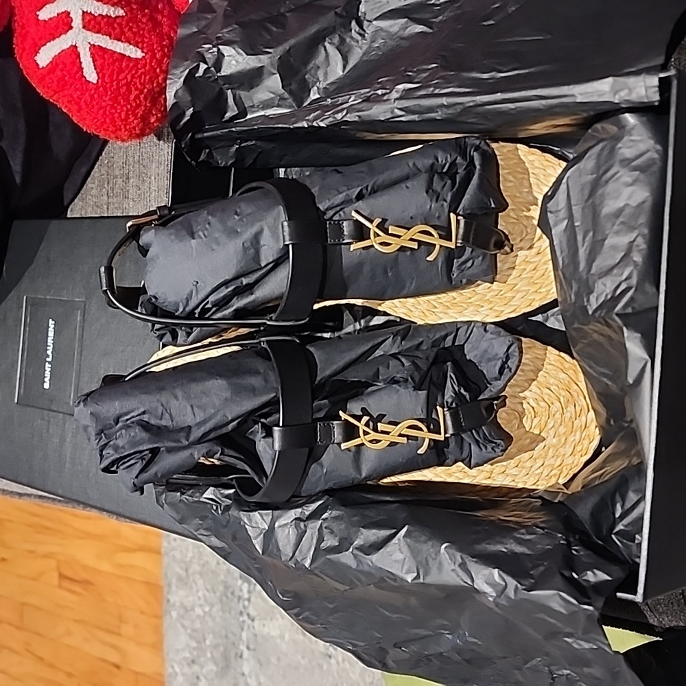 Saint Laurent Cassandra Flats